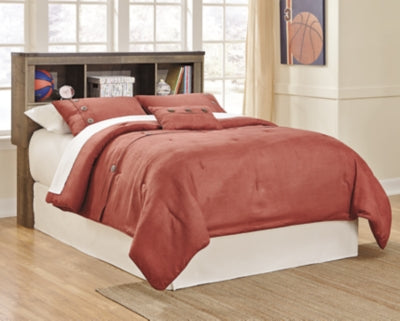 Ashley Trinell Brown Full Bookcase Headboard