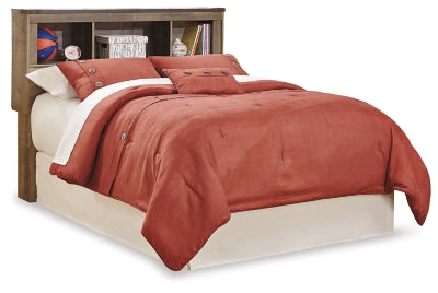 Ashley Trinell Brown Full Bookcase Headboard