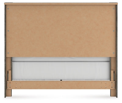 Ashley Frandern Black Gray Queen Panel Bed