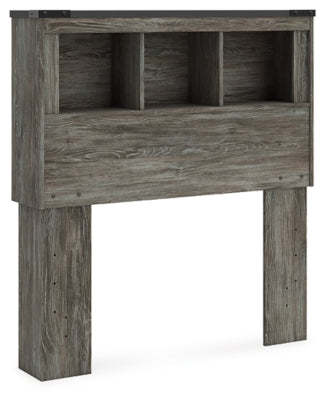 Ashley Frandern Gray Twin Bookcase Headboard