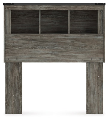Ashley Frandern Gray Twin Bookcase Headboard