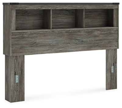 Ashley Frandern Gray Queen Bookcase Headboard