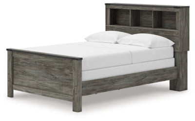 Ashley Frandern Gray Full Bookcase Panel Bed