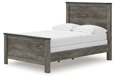 Ashley Frandern Black Gray Full Panel Bed