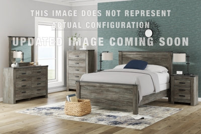 Ashley Frandern Gray Twin Bookcase Panel Bed