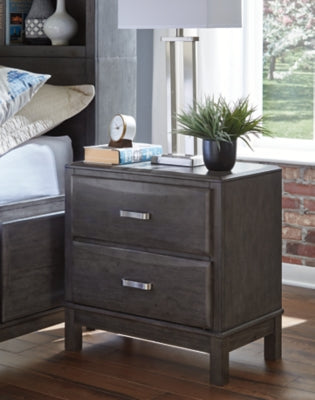 Ashley Caitbrook Gray Nightstand
