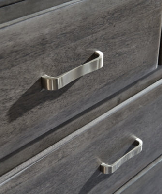 Ashley Caitbrook Gray Queen Storage Bed with 8 Drawers