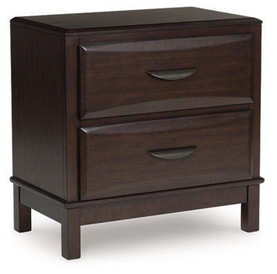Benchcraft Vanmore Dark Brown Nightstand