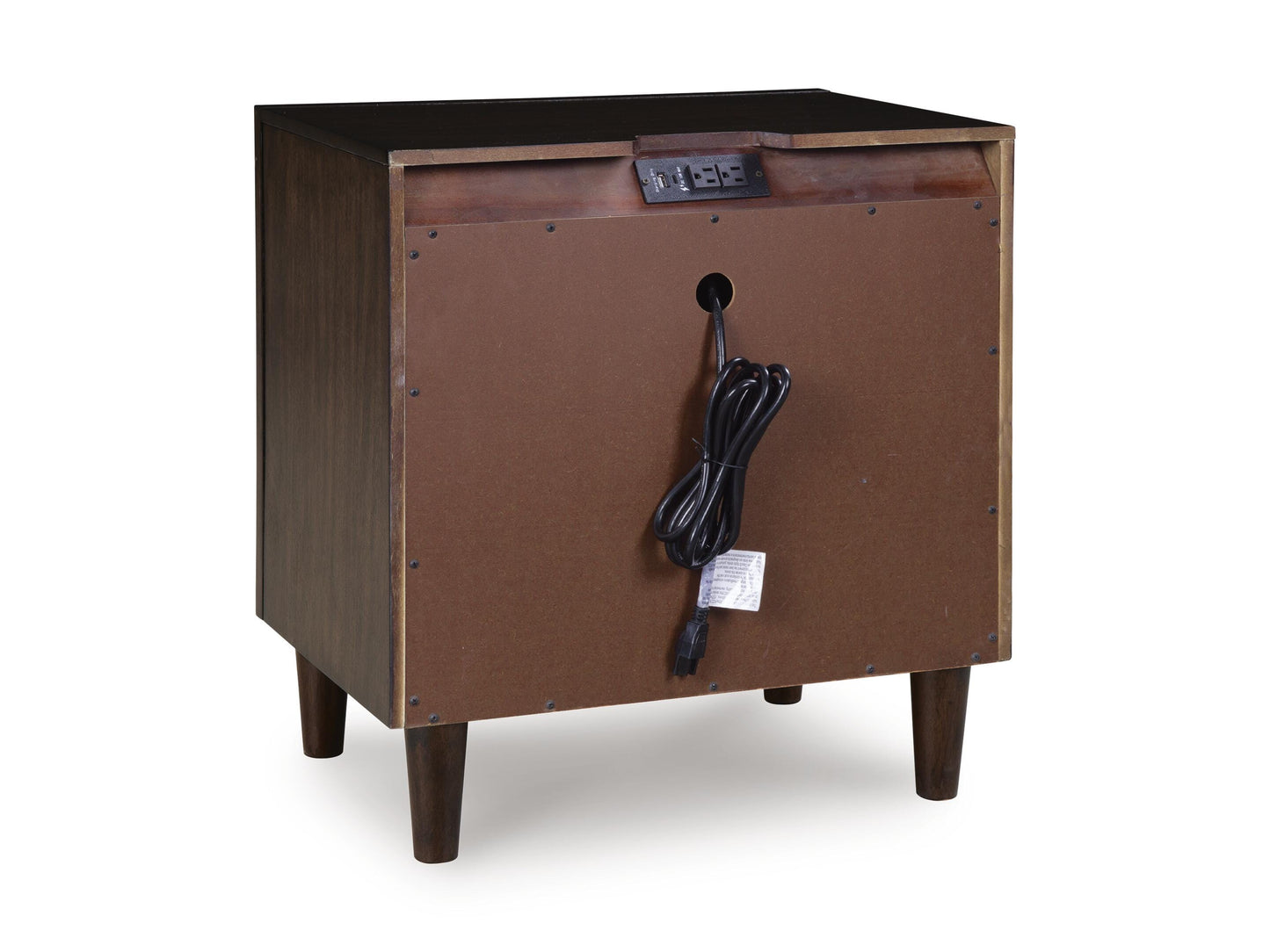 Benchcraft Dantenton Merlot Nightstand