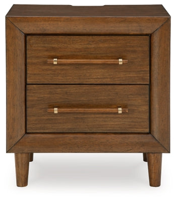 Ashley Lyncott Brown Nightstand