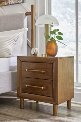 Ashley Lyncott Brown Nightstand