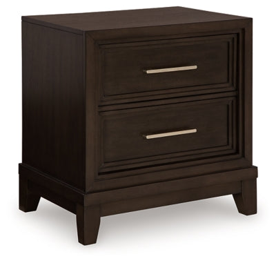 Ashley Neymorton Dark Grayish Brown Nightstand