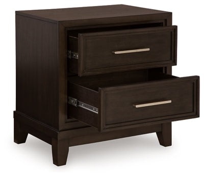 Ashley Neymorton Dark Grayish Brown Nightstand