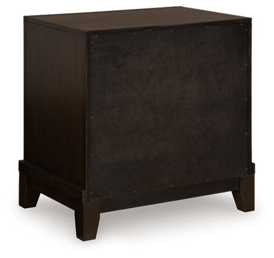 Ashley Neymorton Dark Grayish Brown Nightstand