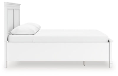 Ashley Fortman White Queen Panel Storage Bed