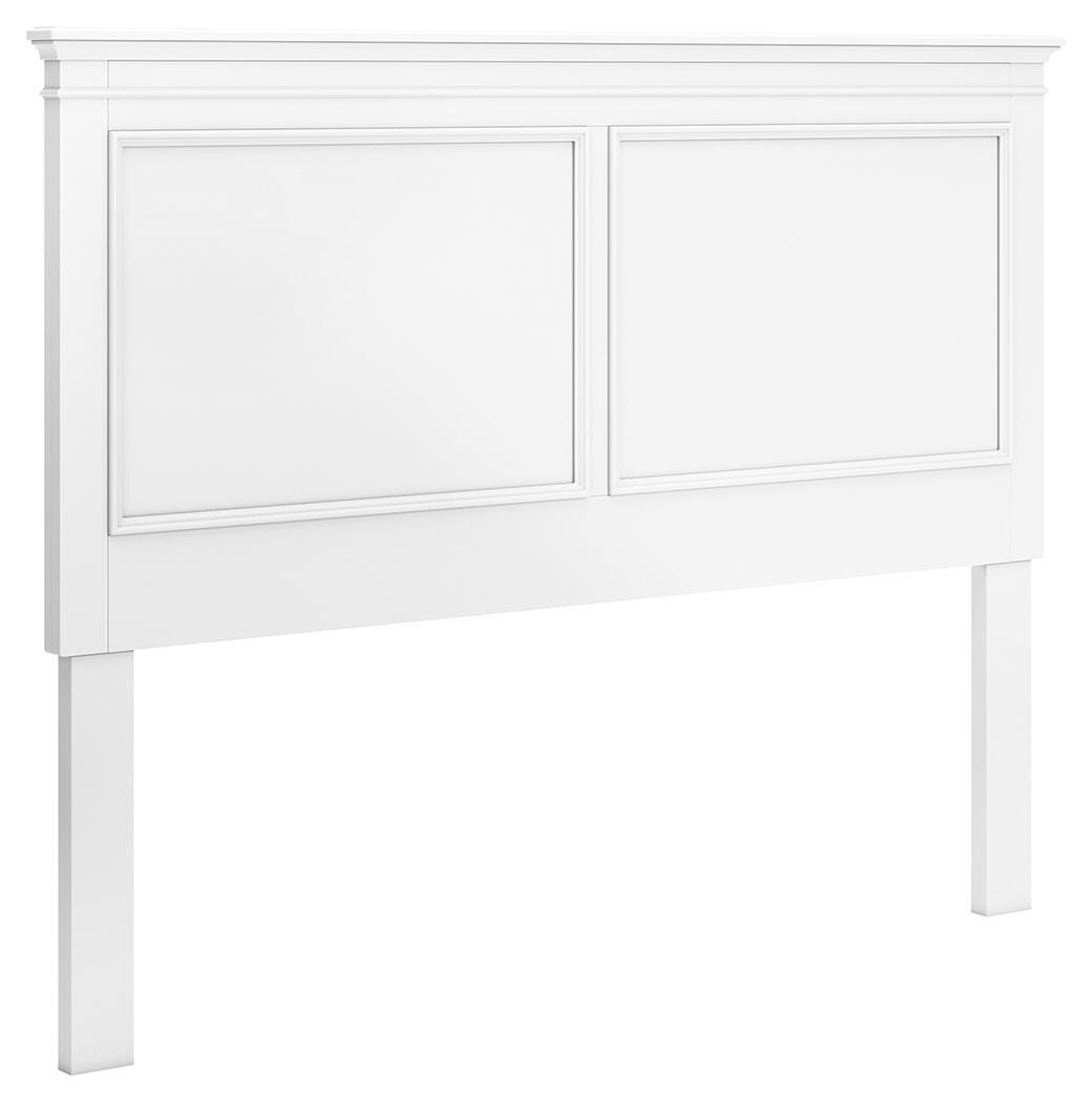 Ashley Fortman White Queen Panel Headboard