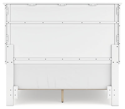 Ashley Fortman White Full Panel Bed