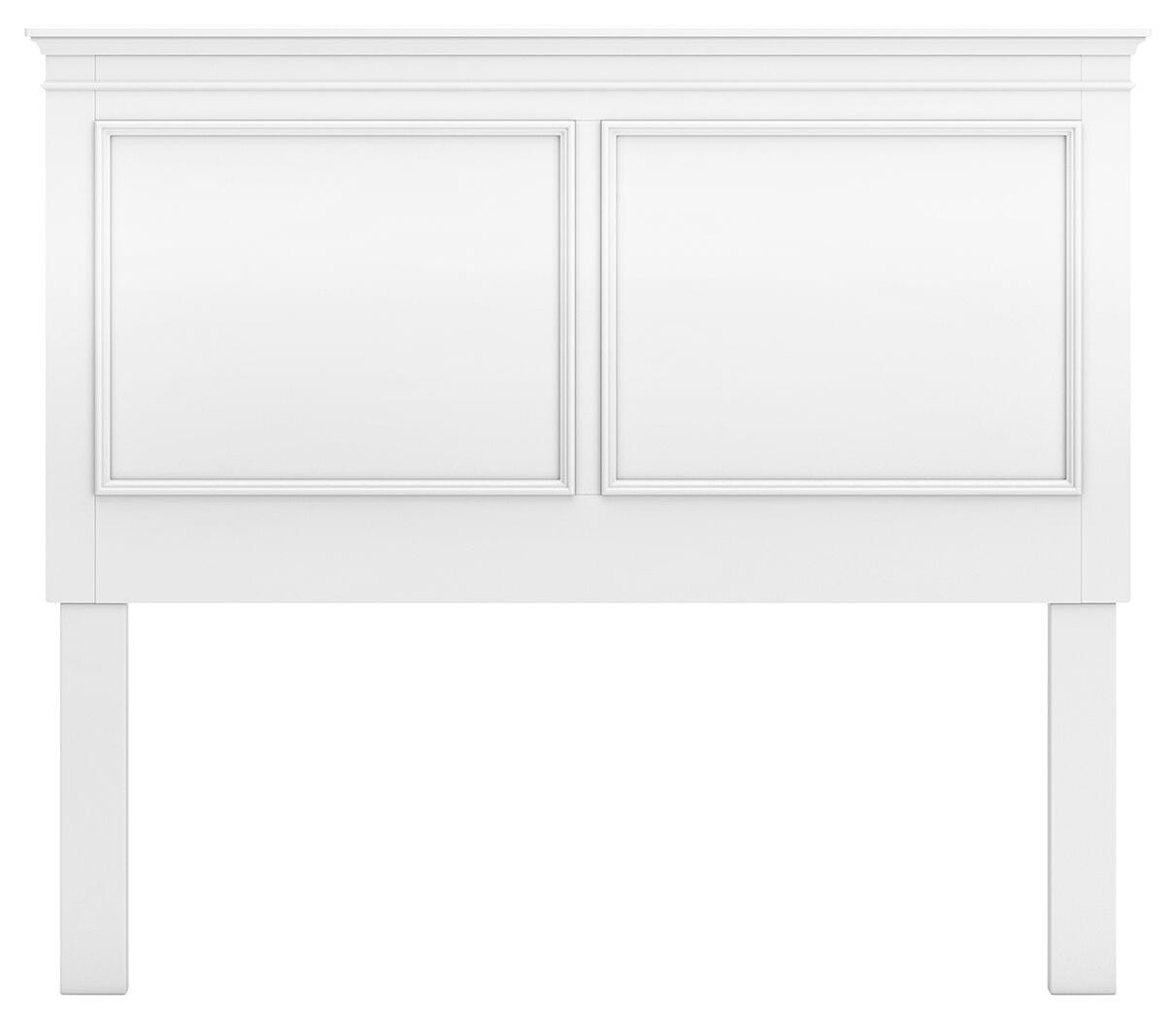 Ashley Fortman White Full Panel Headboard