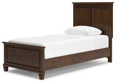 Ashley Danabrin Brown Twin Panel Bed