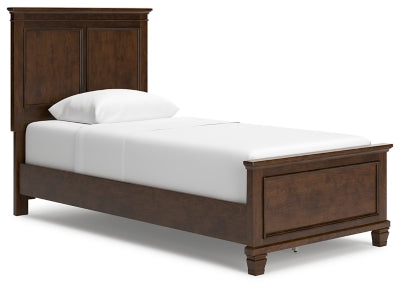Ashley Danabrin Brown Twin Panel Bed
