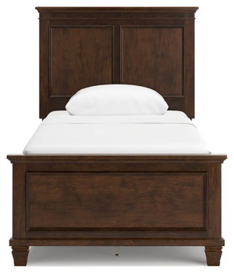 Ashley Danabrin Brown Twin Panel Bed