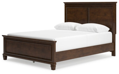 Ashley Danabrin Brown Queen Panel Bed