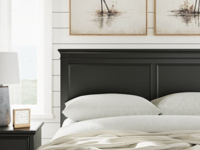 Ashley Lanolee Black Queen Panel Storage Bed