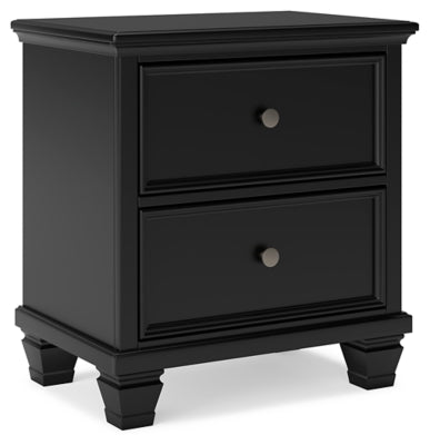 Ashley Lanolee Black Nightstand