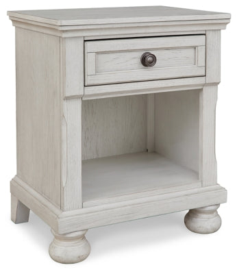 Ashley Robbinsdale Antique White Nightstand