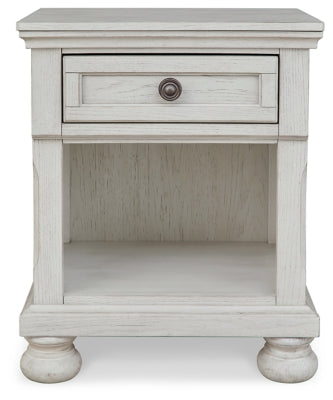 Ashley Robbinsdale Antique White Nightstand