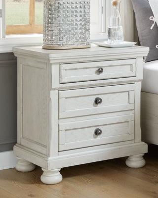 Ashley Robbinsdale Antique White 2 Drawer Nightstand