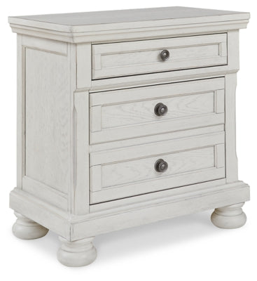 Ashley Robbinsdale Antique White 2 Drawer Nightstand