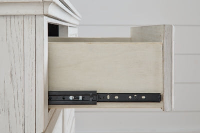 Ashley Robbinsdale Antique White Nightstand