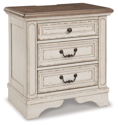 Ashley Realyn Two-tone Nightstand