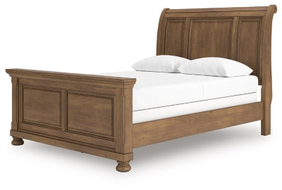 Ashley Vandenmore Medium Brown Queen Sleigh Bed