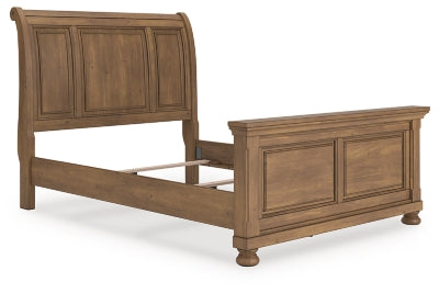Ashley Vandenmore Medium Brown Queen Sleigh Bed