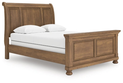 Ashley Vandenmore Medium Brown Queen Sleigh Bed