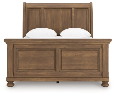 Ashley Vandenmore Medium Brown Queen Sleigh Bed