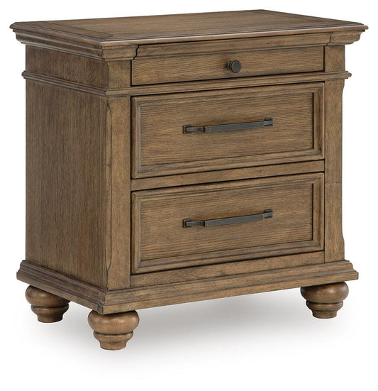 Ashley Waynely Medium Brown Nightstand