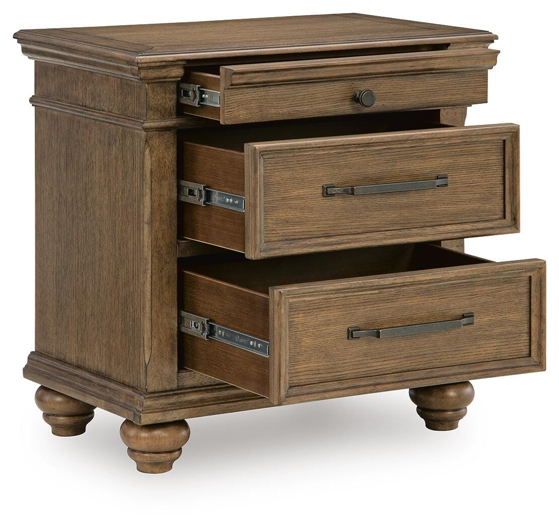 Ashley Waynely Medium Brown Nightstand