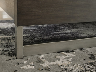 Ashley Arkenton Grayish Brown Queen Panel Bed