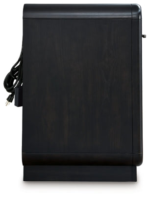 Ashley Rowanbeck Black Nightstand