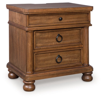 Ashley Chadworth Brown Nightstand