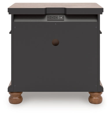 Ashley Chadworth Brown Nightstand