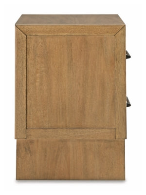 Ashley Sherbana Light Brown Nightstand