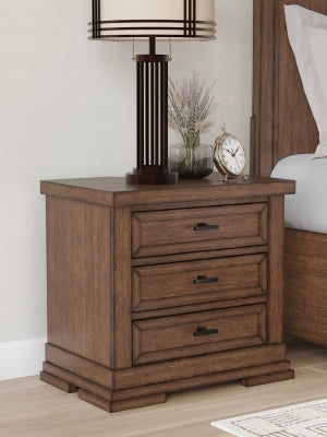 Ashley Taffenbrook Medium Brown Nightstand