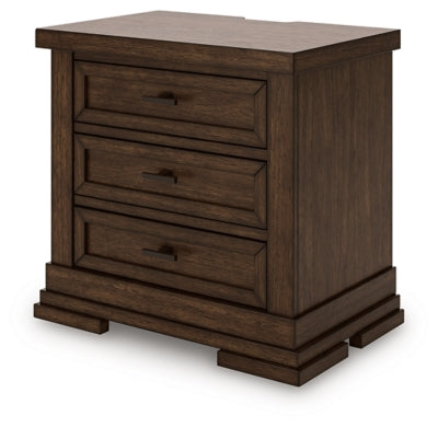 Ashley Taffenbrook Medium Brown Nightstand