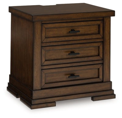 Benchcraft Taffenbrook Medium Brown Nightstand