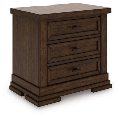Ashley Taffenbrook Medium Brown Nightstand