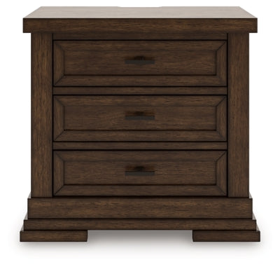 Ashley Taffenbrook Medium Brown Nightstand